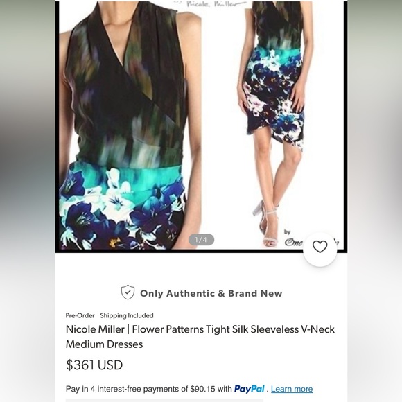 Nicole Miller, size 2, NWOT - Picture 5 of 8